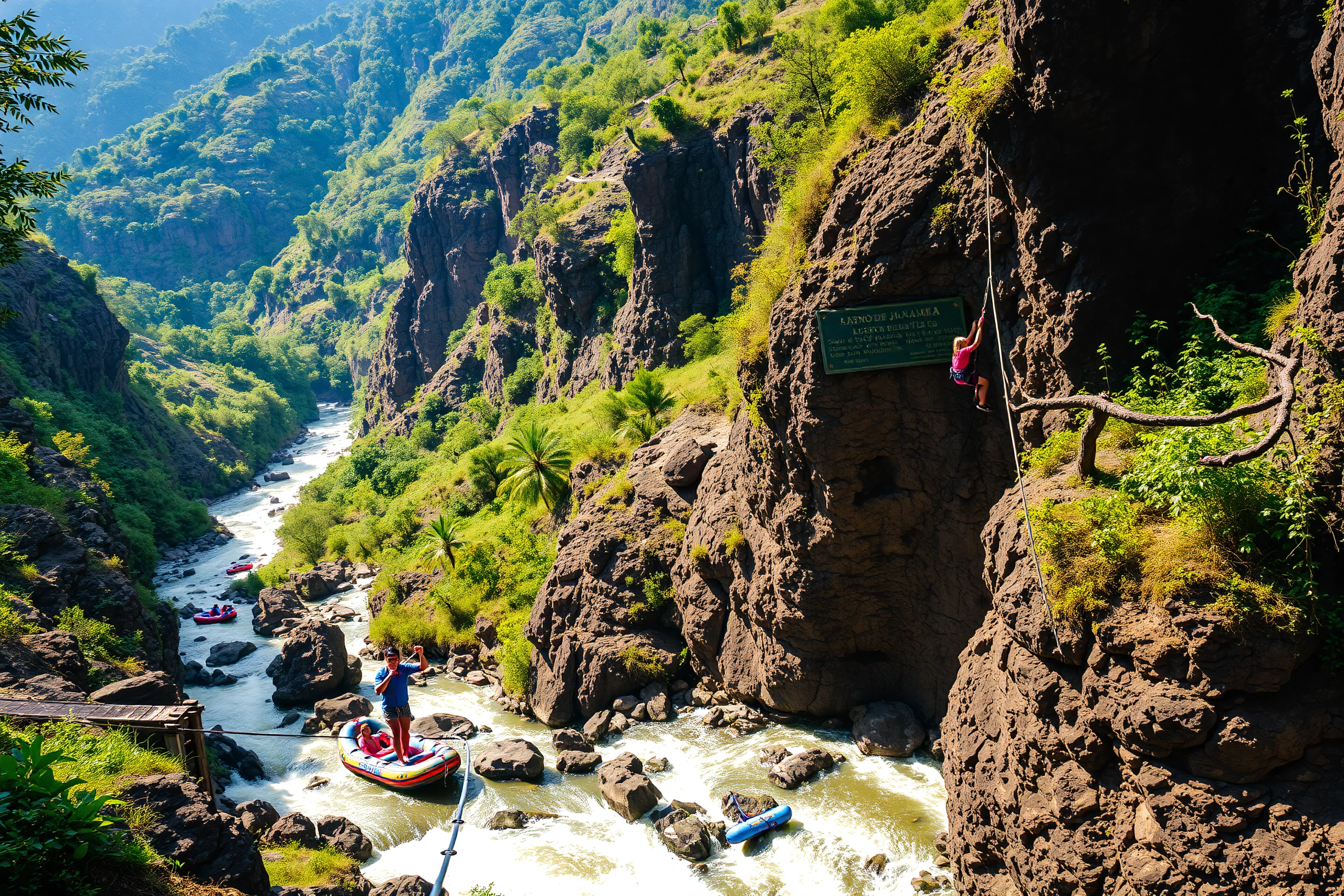 Cañón de Juanambú en Nariño