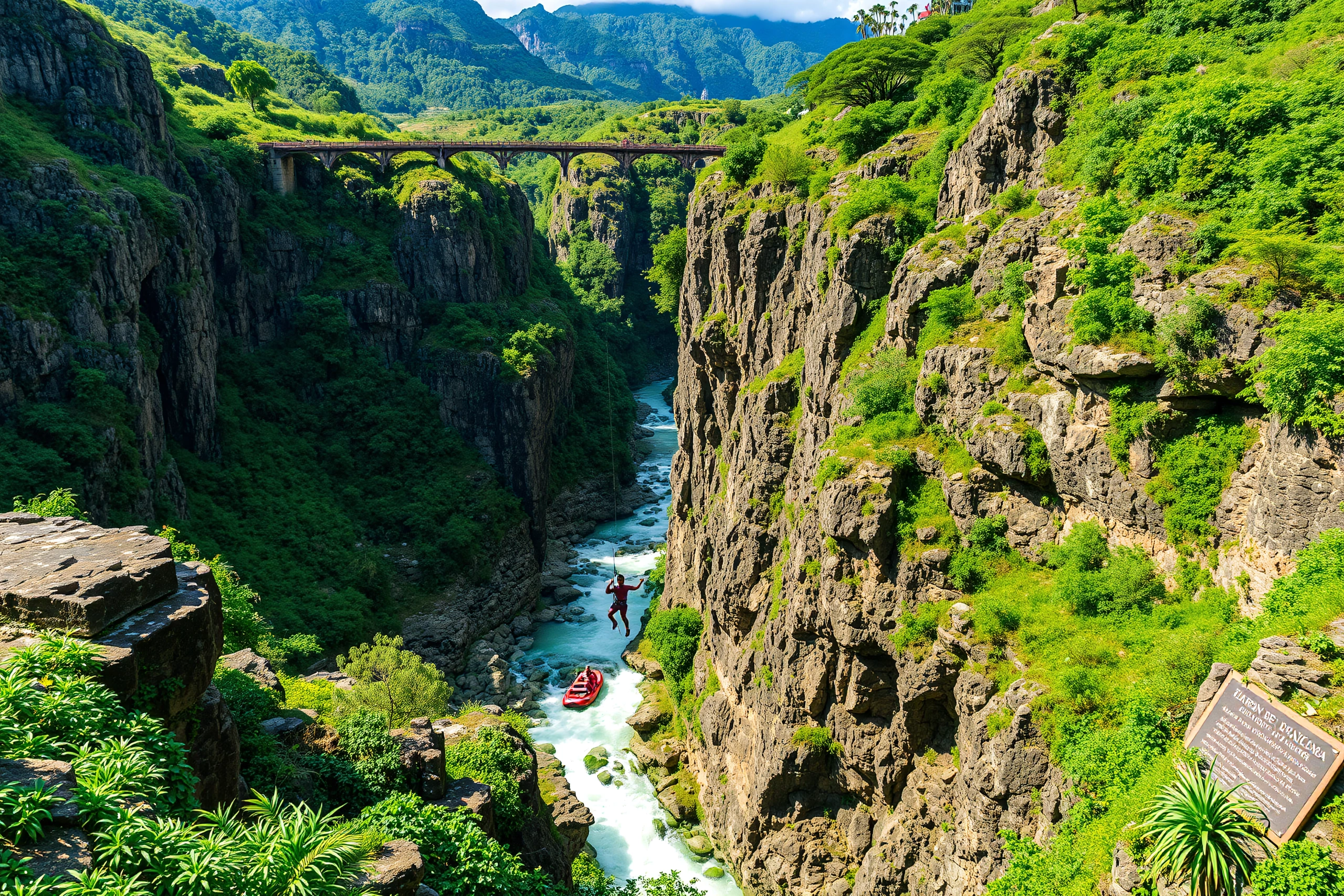 Cañón de Juanambú en Nariño