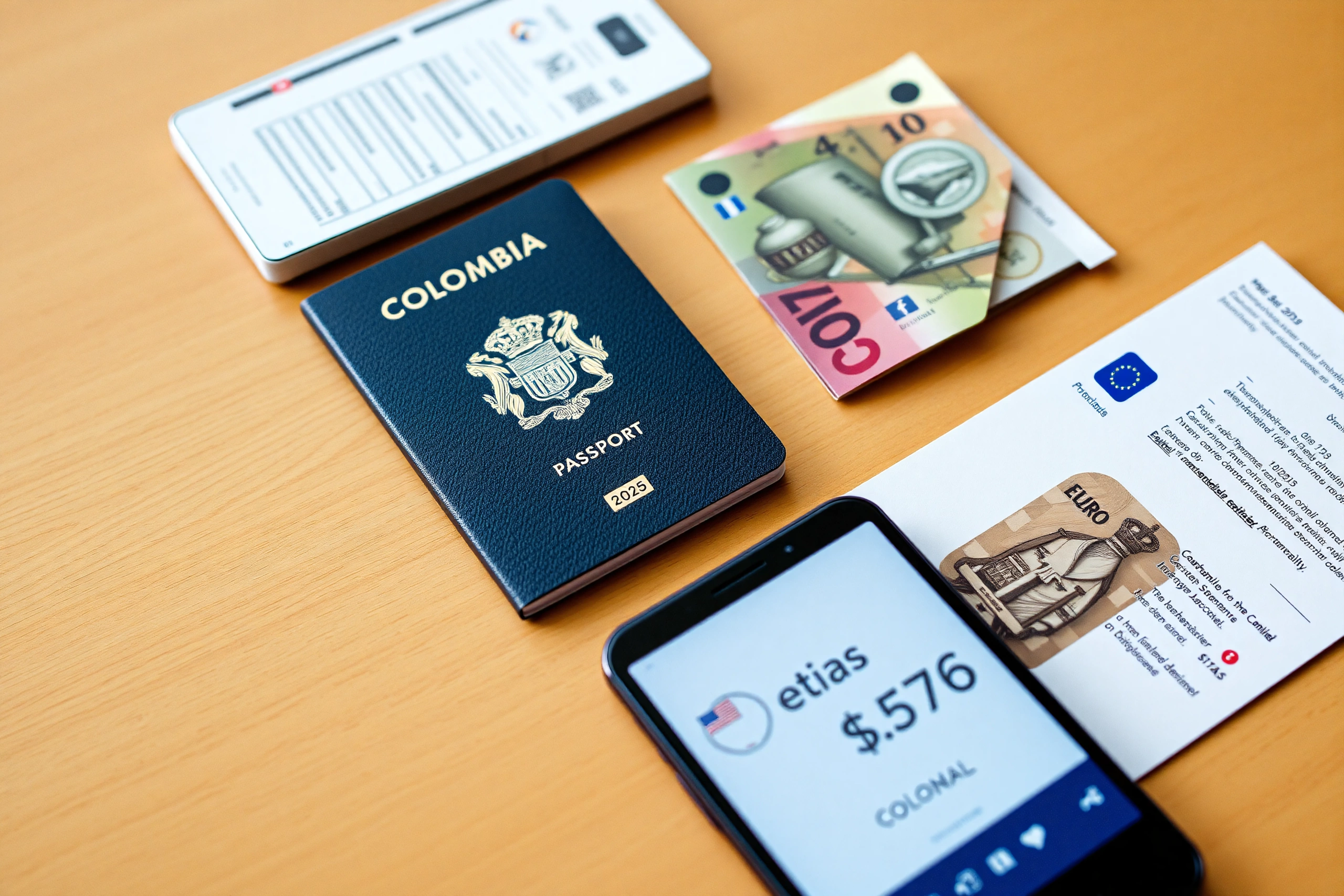 Requisitos para que los Colombianos Viajen a España en 2025