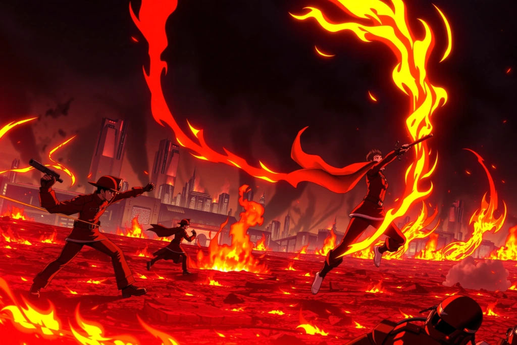 Fire Force: Anime de Acción en Crunchyroll