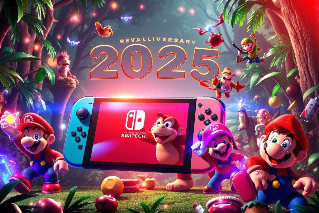 Nintendo en 2025: Lanzamientos y la Nueva Switch 2