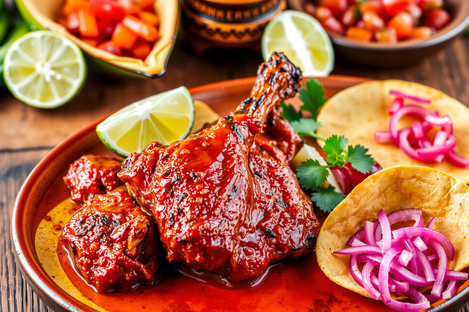 Pollo al Achiote: Sabor Auténtico de Yucatán en Tu Mesa