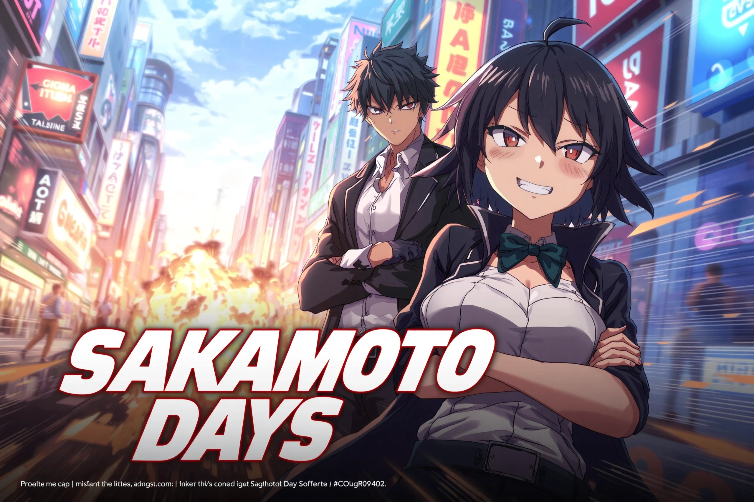 Sakamoto Days: Nobuhiko Okamoto y Kazuyuki Okitsu se Unen al Anime