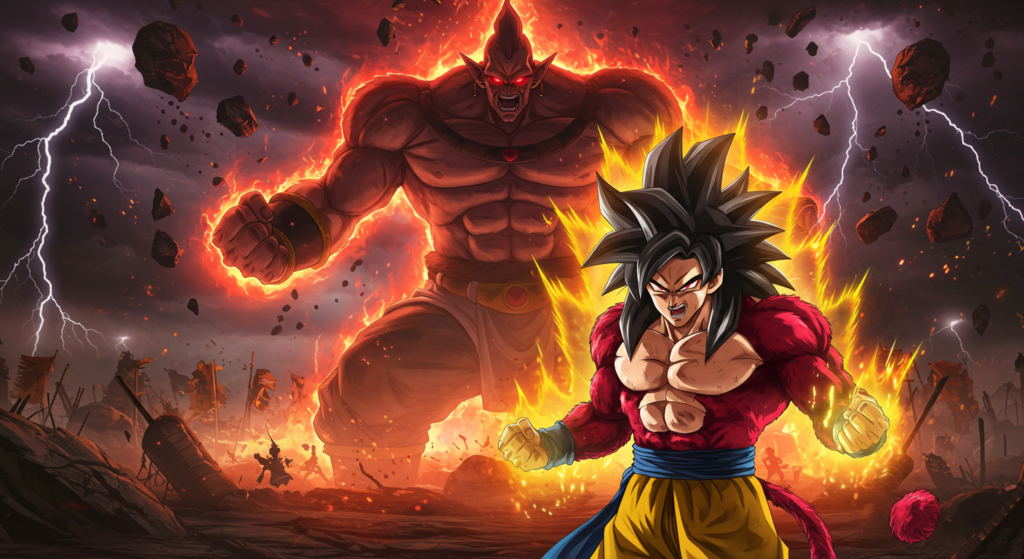 Dragon Ball Daima: Gomah Gigante y el regreso del SSJ4