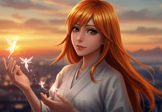 Los Mejores Fan Arts de Orihime Inoue en Bleach