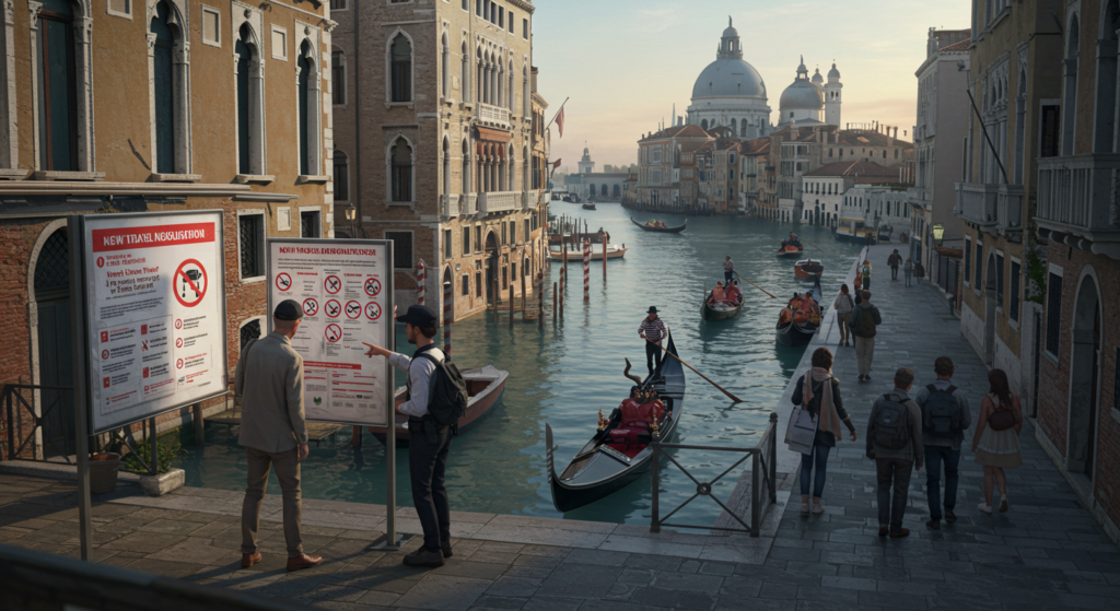 Venecia Refuerza Restricciones al Turismo: Tarifas y Normas 2025