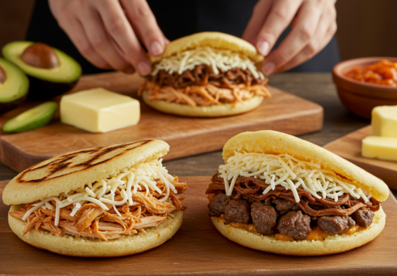 Cómo hacer arepas rellenas al estilo colombiano: receta fácil