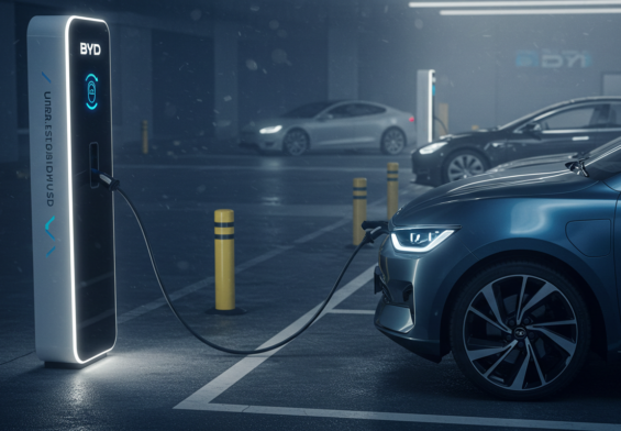 BYD revoluciona la carga ultrarrápida de autos eléctricos