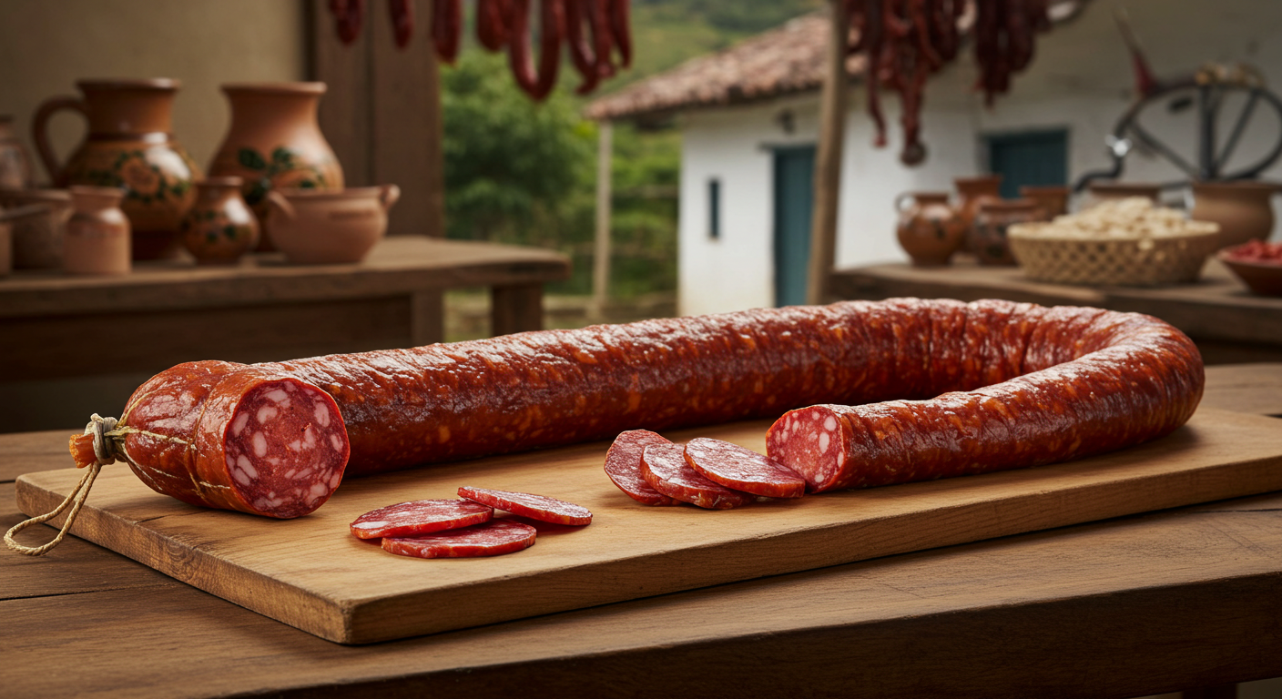 Chorizo Santarrosano: Tradición del Eje Cafetero con Récord Guinness