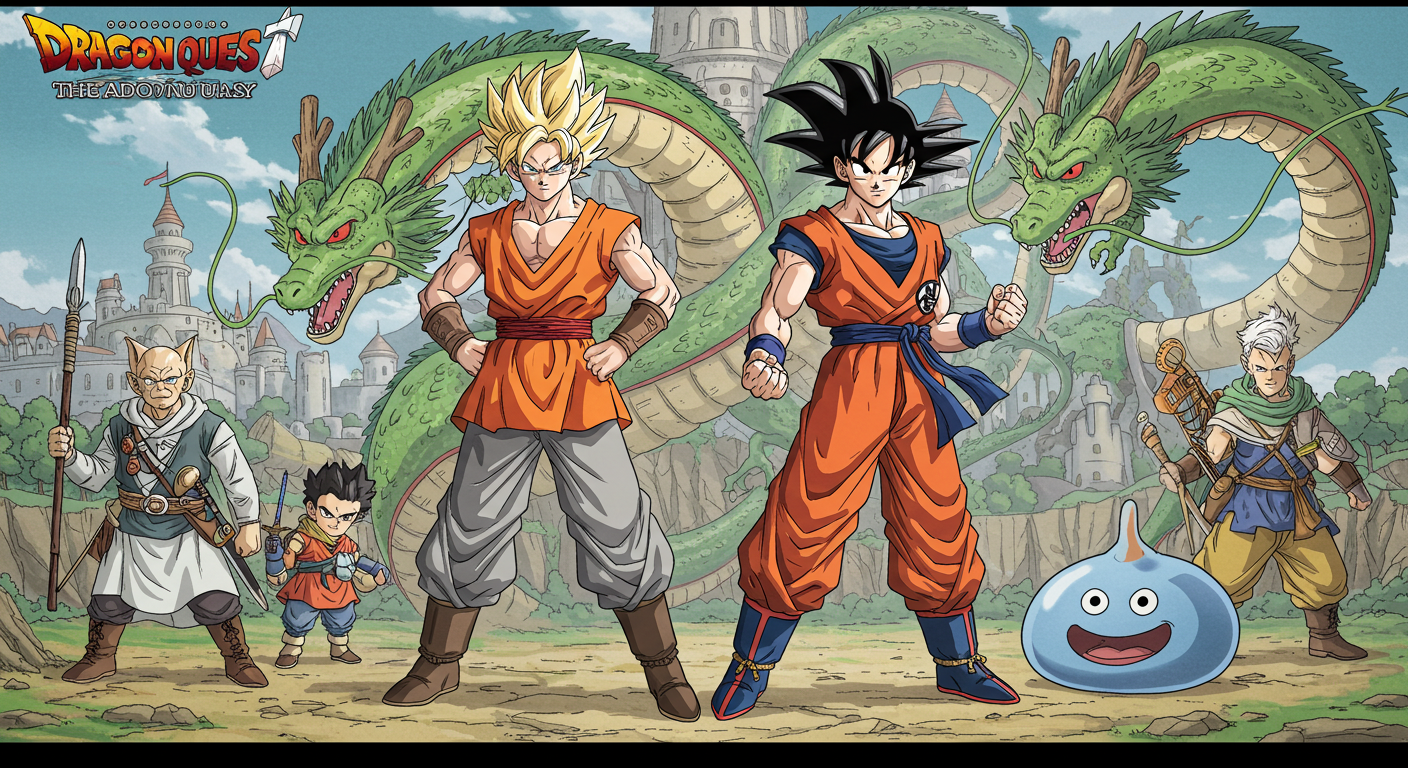 Dragon Ball y Dragon Quest: El crossover definitivo de Toriyama