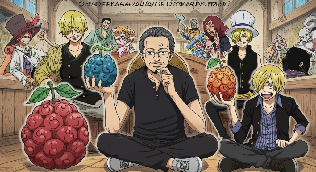 Eiichiro Oda y las Frutas del Diablo que Consumiría