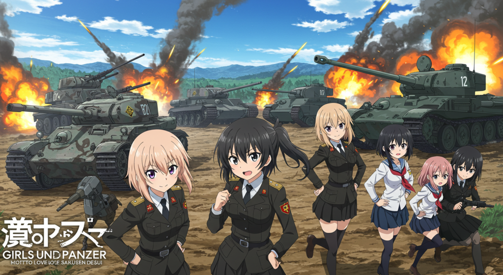 ¡Girls und Panzer: Motto Love Love llega al anime!