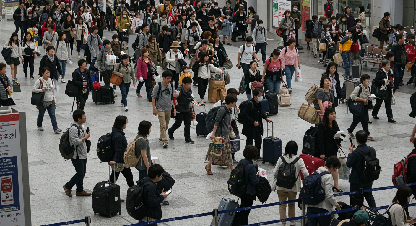 Japón: Récord de turismo, pero solo el 17% tiene pasaporte