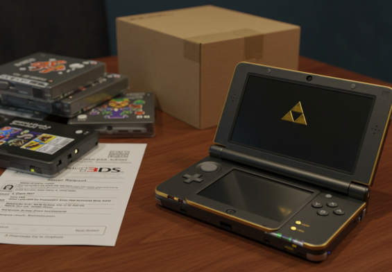 Fan Envía su 3DS a Reparar y Nintendo le Da una Edición Especial