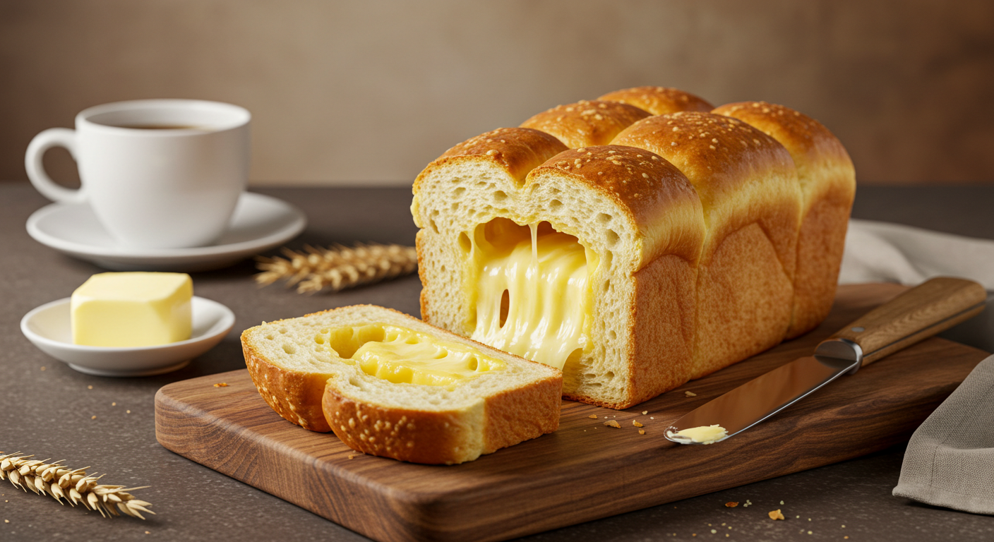 Pan Relleno de Queso: Receta Fácil y Deliciosa