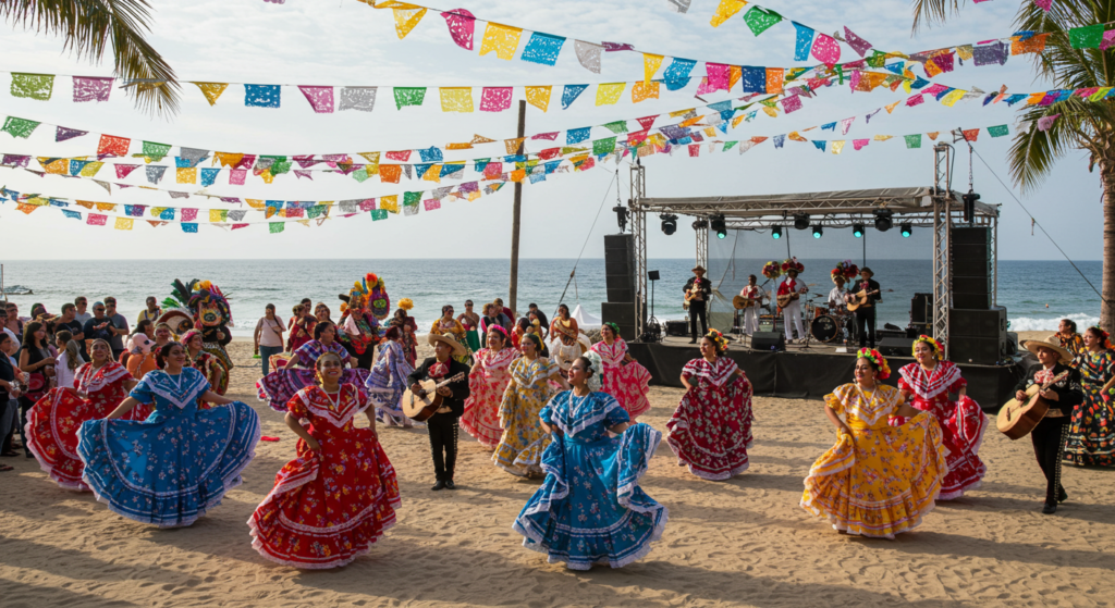 Carnaval 2025 en Playa Blanca: Fiesta, Cultura y Sabor Mexicano