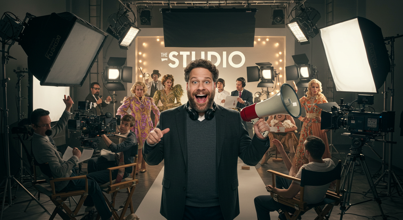 The Studio: La Nueva Serie de Seth Rogen que Arrasa en Apple TV+