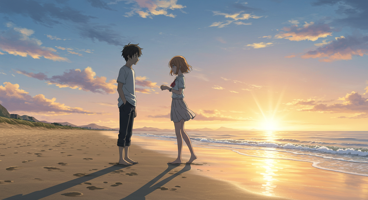 Un extraño a la orilla del mar: Romance imperdible en Crunchyroll