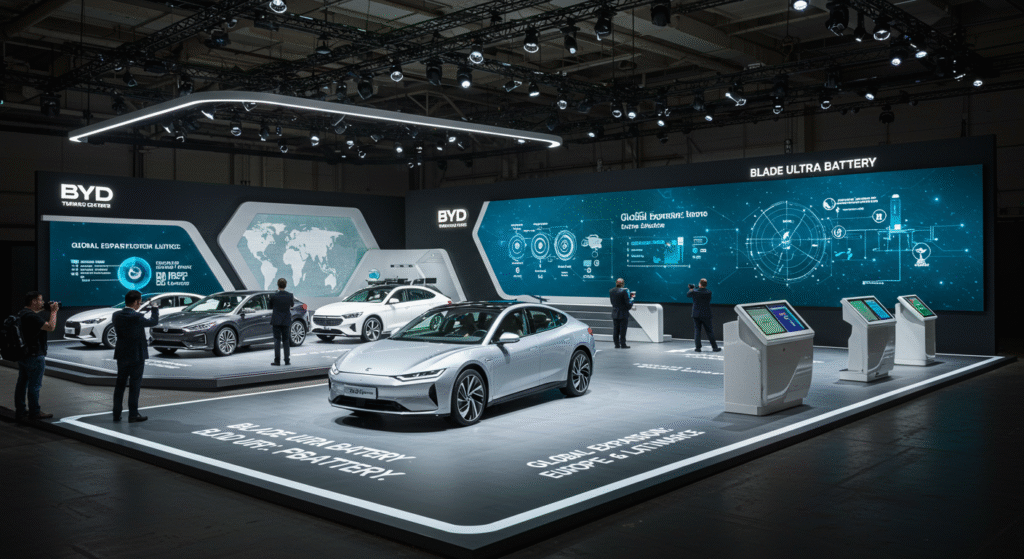 BYD Revoluciona el Shanghai Auto Show 2025