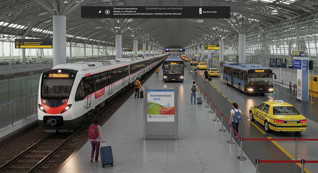 Cómo Llegar del Aeropuerto de Kuala Lumpur al Centro
