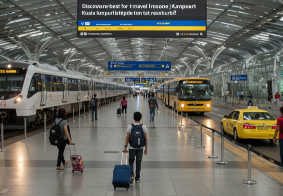 Cómo Llegar del Aeropuerto de Kuala Lumpur al Centro