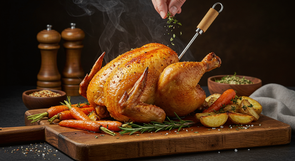 Pollo Asado Perfecto en 5 Pasos: Jugoso y Lleno de Sabor