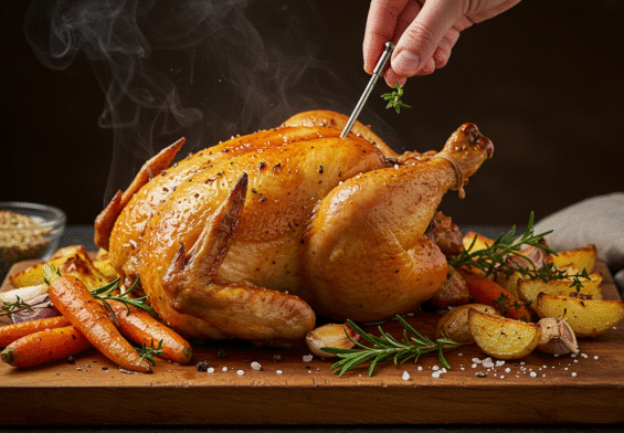 Pollo Asado Perfecto en 5 Pasos: Jugoso y Lleno de Sabor