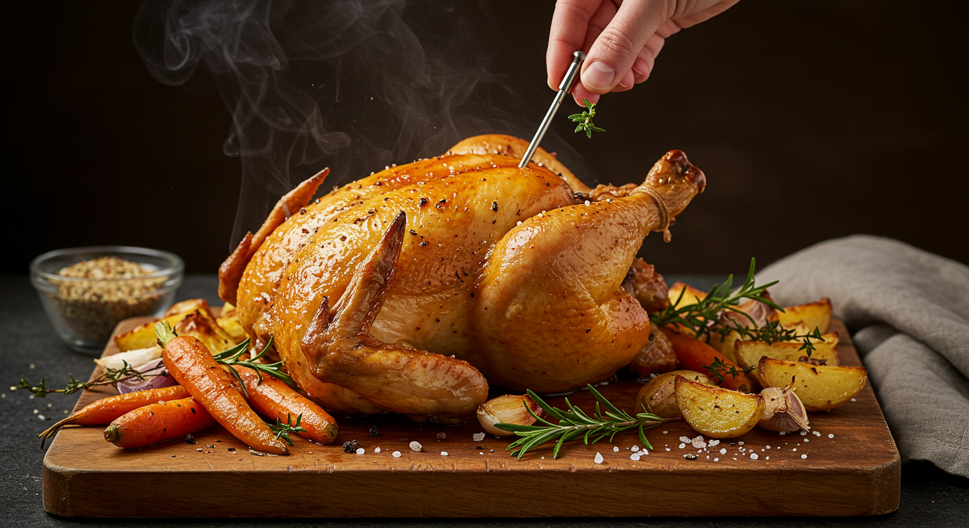 Pollo Asado Perfecto en 5 Pasos: Jugoso y Lleno de Sabor