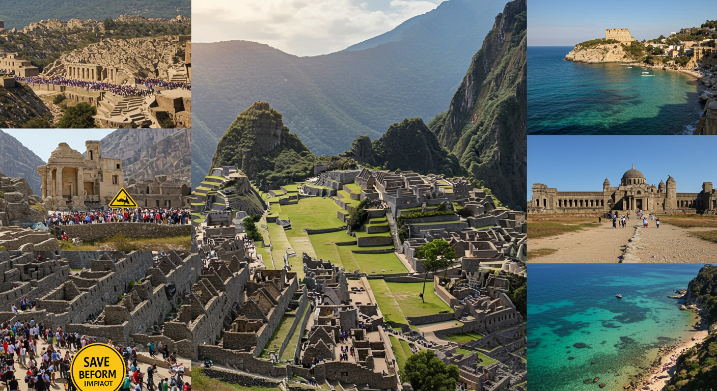 10 Tesoros Históricos en Riesgo por el Turismo Masivo