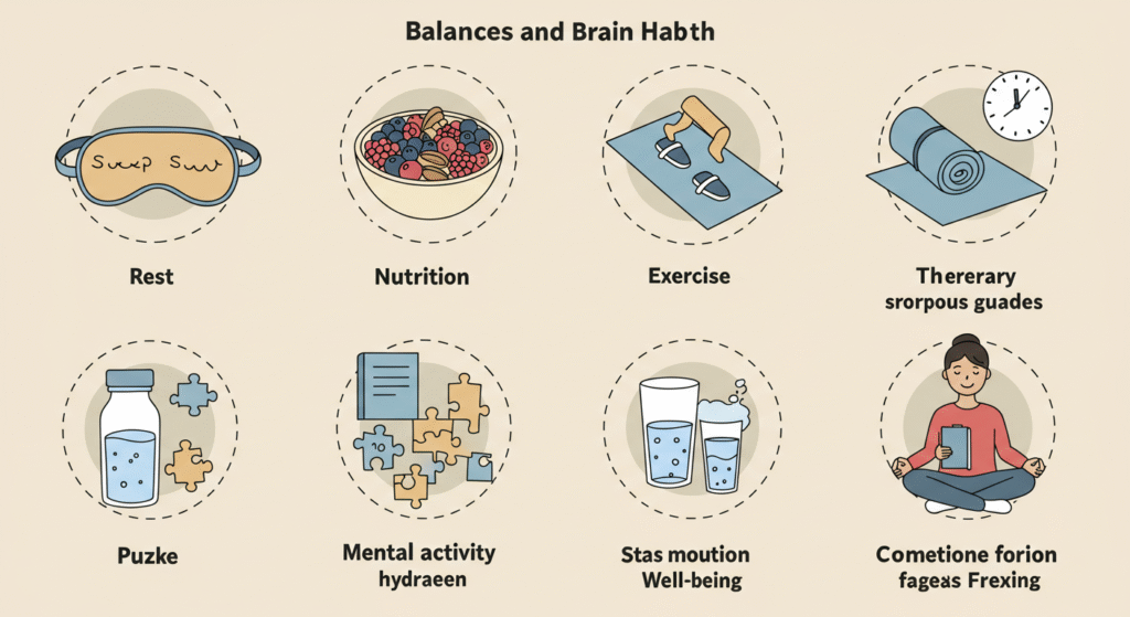 6 Reglas de Oro para una Memoria Fuerte y Cerebro Saludable