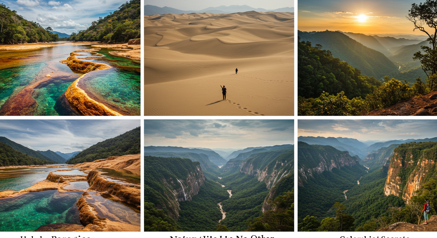 Destinos en Colombia que Parecen de Otro Mundo
