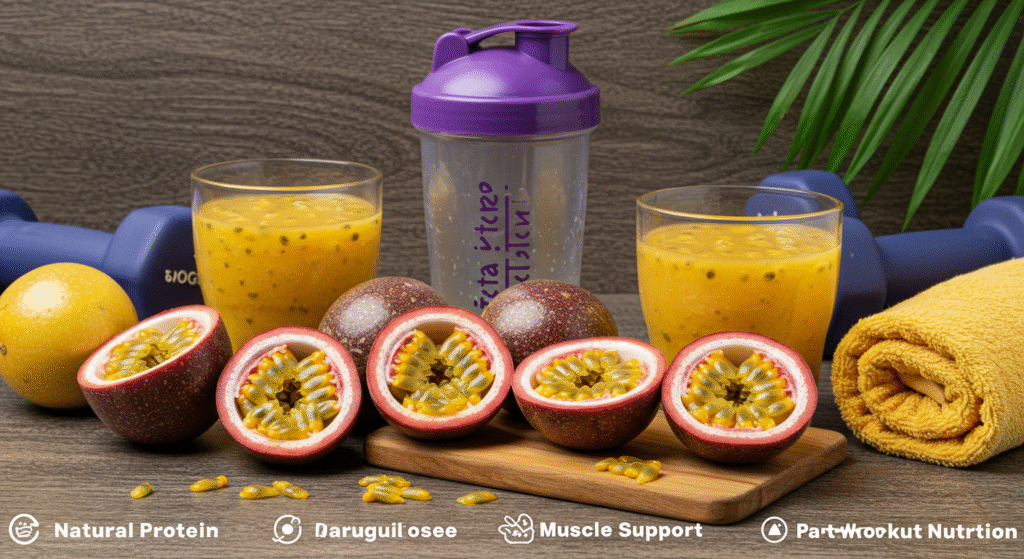 Maracuyá: Proteína Natural para Ganar Músculo