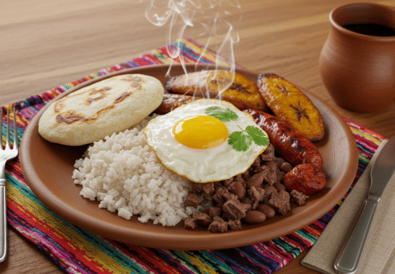 Calentado colombiano, entre los mejores desayunos del mundo