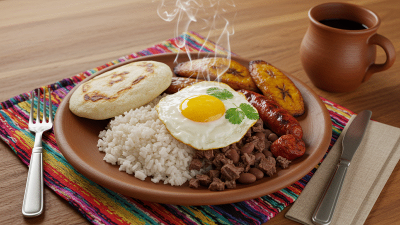 Calentado colombiano, entre los mejores desayunos del mundo