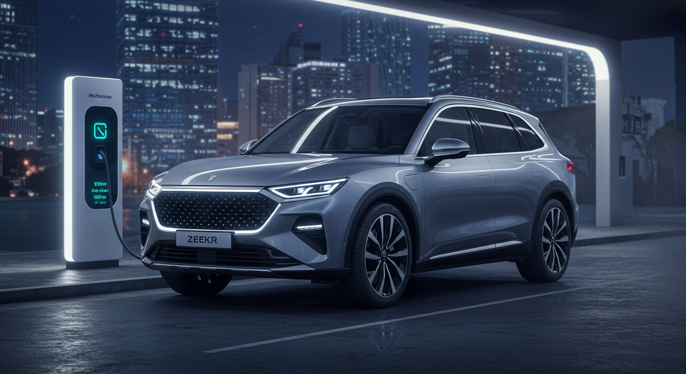 Zeekr 7X: SUV eléctrico con carga ultra rápida