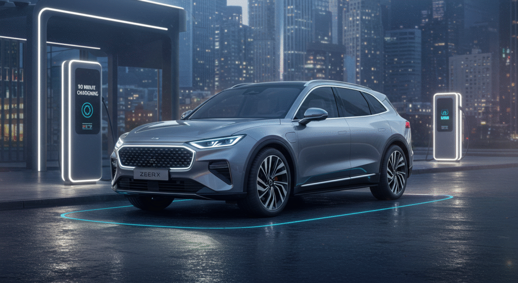 Zeekr 7X: SUV eléctrico con carga ultra rápida