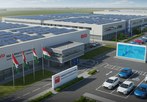 BYD abre sede europea en Hungría para liderar el mercado EV