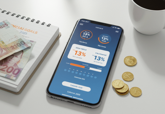 Cuentas de Ahorro en Colombia: Hasta 13% de Interés en 2025