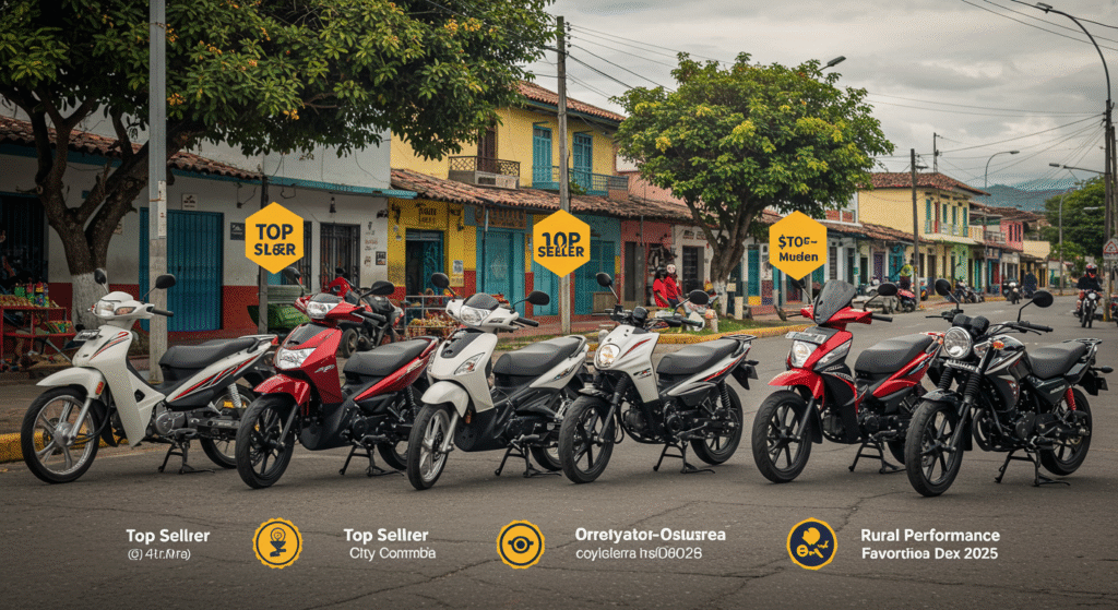 Top Motos Más Vendidas en Colombia en Abril 2025