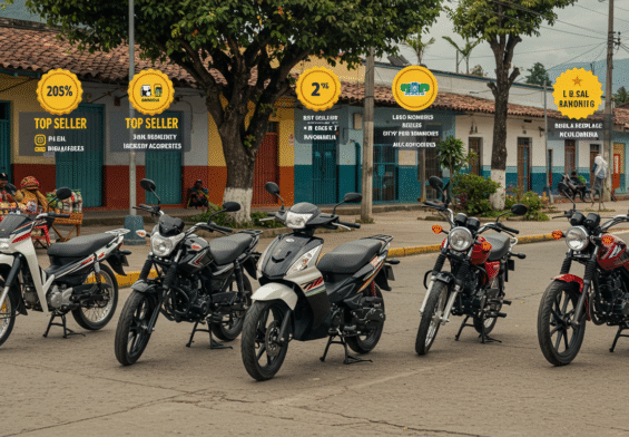 Top Motos Más Vendidas en Colombia en Abril 2025