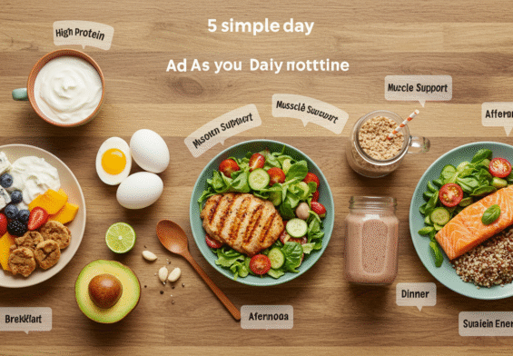 5 Formas Fáciles de Incluir Proteína en Tu Día a Día