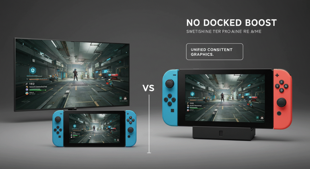 Nintendo Switch 2: Sin Mejora Gráfica en el Dock