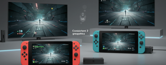 Nintendo Switch 2: Sin Mejora Gráfica en el Dock