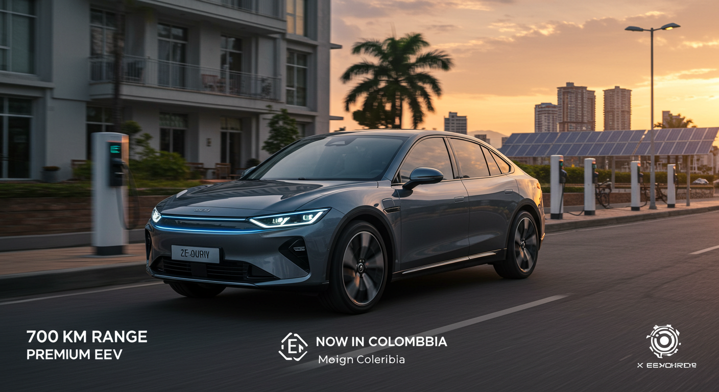 Zeekr 7X: SUV Eléctrica de Lujo Llega a Colombia