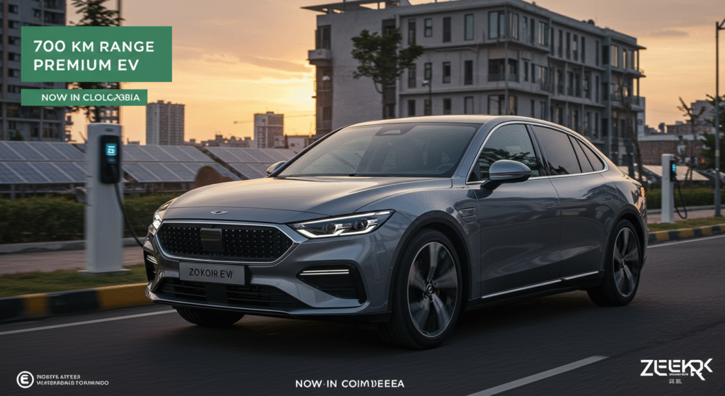 Zeekr 7X: SUV Eléctrica de Lujo Llega a Colombia