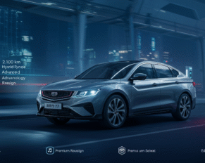 Geely Galaxy A7: Híbrido de 2.100 km que Reta al BYD Seal