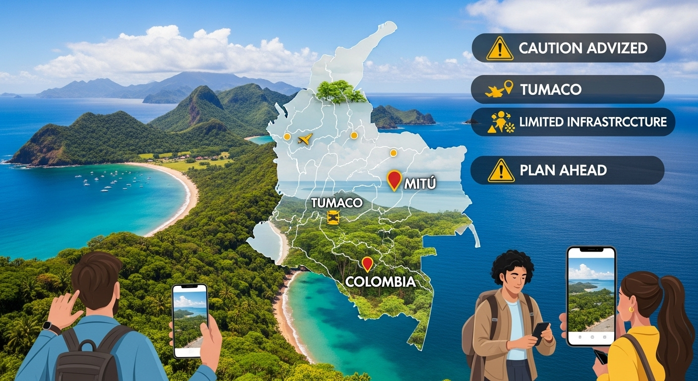 Destinos en Colombia poco recomendados por IA en 2025