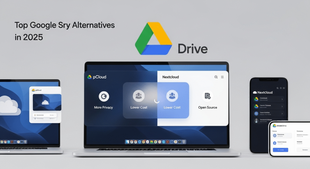 Alternativas a Google Drive: seguras, rápidas y libres
