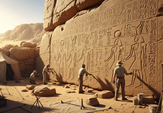 Asuán revela poder anterior a Narmer en roca milenaria