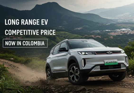 Chery iCAR 03: SUV Eléctrico Robusto y Asequible